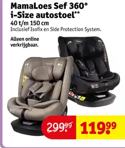 Kruidvat MamaLoes Sef 360° i-Size autostoel aanbieding