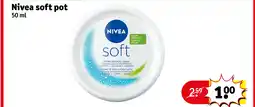 Kruidvat Nivea soft pot aanbieding