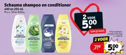 Kruidvat Schauma shampoo en conditioner aanbieding