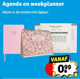 Kruidvat Agenda en weekplanner aanbieding