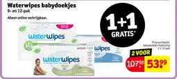 Kruidvat Waterwipes babydoekjes aanbieding