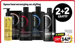 Kruidvat Syoss haarverzorging en styling aanbieding