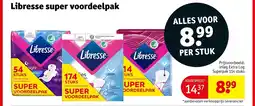 Kruidvat Libresse super voordeelpak aanbieding