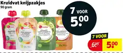 Kruidvat Kruidvat knijpzakjes aanbieding