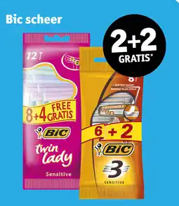 Kruidvat Bic scheer aanbieding