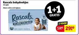 Kruidvat Rascals babydoekjes aanbieding