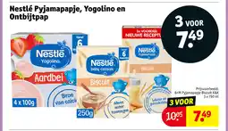 Kruidvat Nestlé pyjamapapje, yogolino en ontbijtpap aanbieding