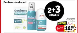 Kruidvat Deoleen deodorant aanbieding