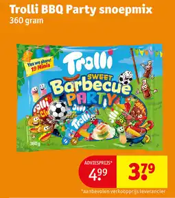 Kruidvat Trolli BBQ Party snoepmix aanbieding
