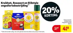 Kruidvat Kruidvat, Roxasect en ECOstyle Ongediertebestrijding aanbieding