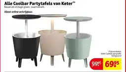 Kruidvat Alle Coolbar Partytafels van Keter aanbieding