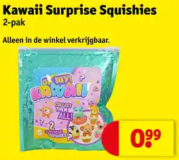 Kruidvat Kawaii surprise squishies aanbieding