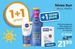 Trekpleister Nivea Sun aanbieding