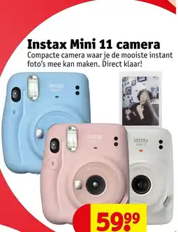 Kruidvat Instax Mini 11 camera aanbieding