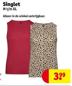 Kruidvat Singlet aanbieding