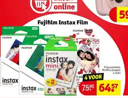 Kruidvat Fujifilm Instax Film aanbieding