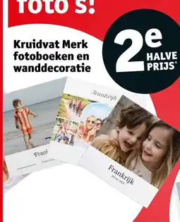 Kruidvat Kruidvat merk fotoboeken en wanddecoratie aanbieding