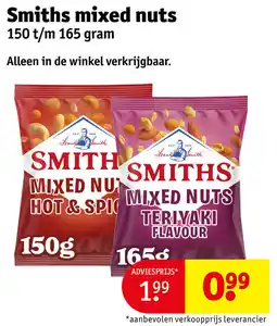 Kruidvat Smiths mixed nuts aanbieding