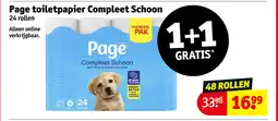 Kruidvat Page toiletpapier compleet schoon aanbieding