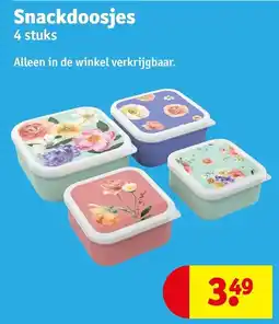 Kruidvat Snackdoosjes aanbieding