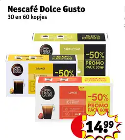 Kruidvat Nescafé Dolce Gusto aanbieding