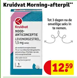 Kruidvat Kruidvat morning afterpil aanbieding