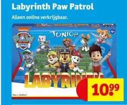 Kruidvat Labyrinth Paw Patrol aanbieding