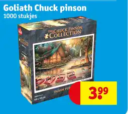 Kruidvat Goliath Chuck pinson aanbieding
