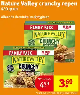 Kruidvat Nature Valley crunchy repen aanbieding