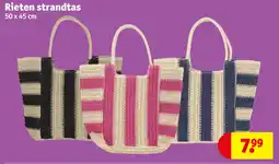 Kruidvat Rieten Strandtas aanbieding