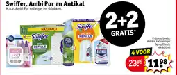Kruidvat Swiffer, Ambi Pur en Antikal aanbieding