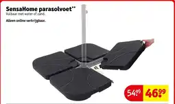 Kruidvat SensaHome parasolvoet aanbieding