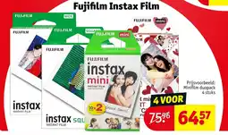 Kruidvat Fujifilm Instax Film aanbieding