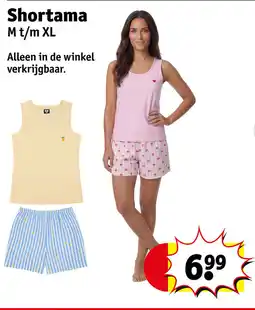 Kruidvat Shortama aanbieding