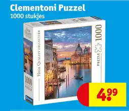 Kruidvat Clementoni puzzel aanbieding