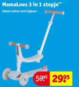 Kruidvat MamaLoes 3 in 1 stepje aanbieding