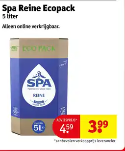 Kruidvat Spa Reine Ecopack aanbieding