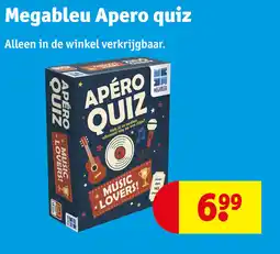 Kruidvat Megableu apero quiz aanbieding