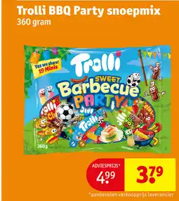 Kruidvat Trolli BBQ Party snoepmix aanbieding