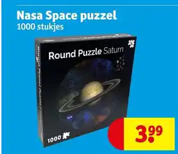 Kruidvat Nasa Space puzzel aanbieding