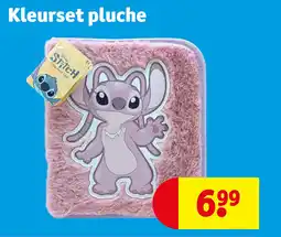 Kruidvat Kleurset pluche aanbieding