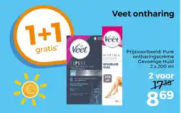 Trekpleister Veet ontharing aanbieding