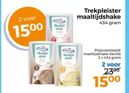 Trekpleister Trekpleister maaltijdshake aanbieding