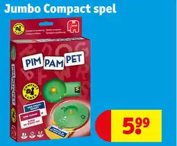 Kruidvat Jumbo Compact spel aanbieding