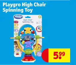 Kruidvat Playgro high chair spinning toy aanbieding