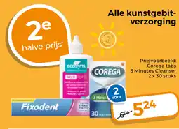 Trekpleister Alle kunstgebit verzorging aanbieding