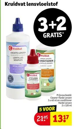 Kruidvat Kruidvat lensvloeistof aanbieding
