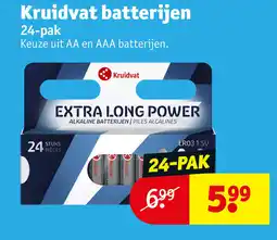 Kruidvat Kruidvat batterijen aanbieding