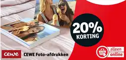Kruidvat Cewe foto afdrukken aanbieding
