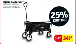 Kruidvat Rijoka bolderkar aanbieding